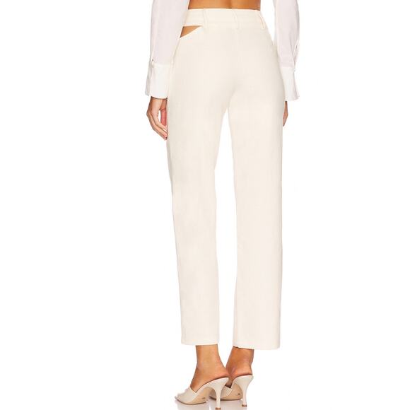 Superdown Iris Cut Out Pant in Ivory NWOT Size Small - Picture 4 of 5